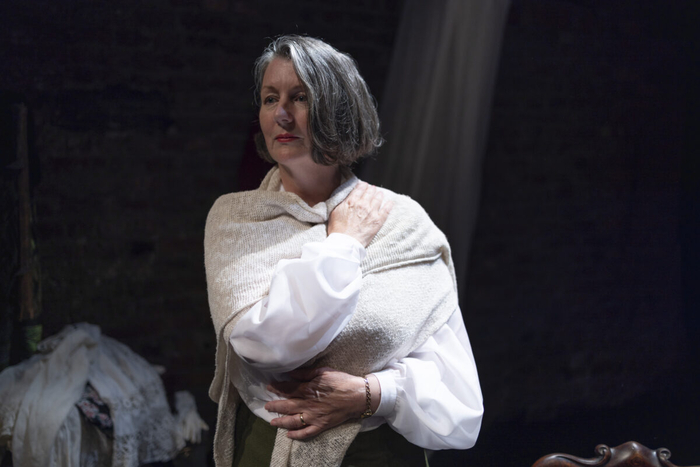 Paula Greevy-Lee plays Nora Barnacle, wife of James Joyce
(Photo: Rafal Kostrzewa)