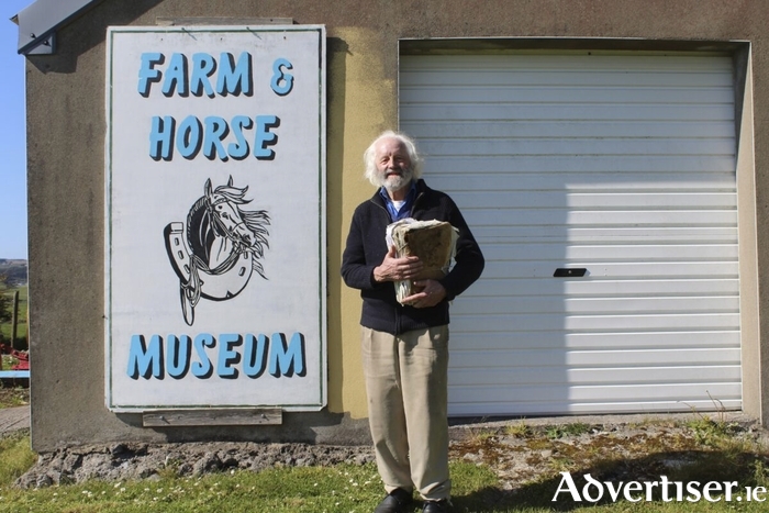 Willie Daly at his farm and museum