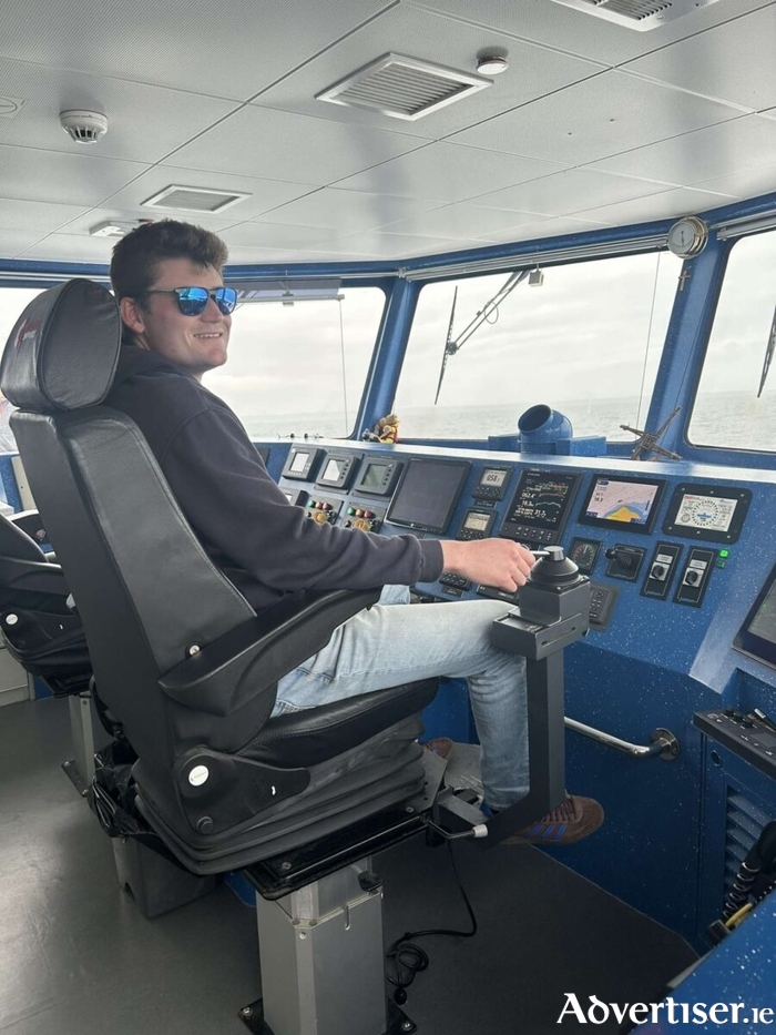 Robert McInerney, Captain of the Saoirse Na Farraige with Aran Island Ferries