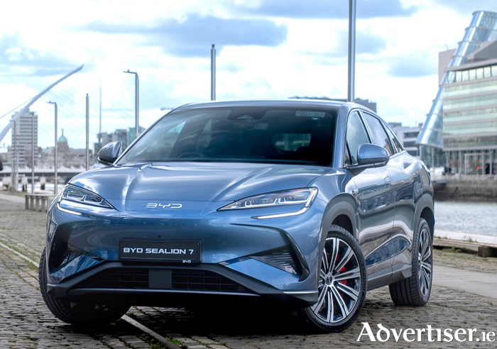 The Sealion 7 is the fifth BYD model to launch in Ireland in the last two years.