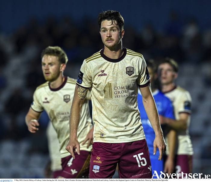 Patrick Hickey of Galway United during the SSE Airtricity Men's Premier Division match between Waterford and Galway United at the Regional Sports Centre in Waterford. Photo by Matt Browne/Sportsfile