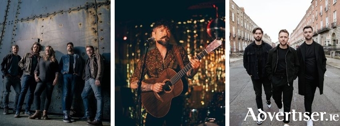 From left: Ampouailh, Niall McCabe, and CEOL.