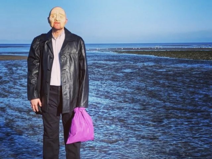 Ronan Dempsey, as the mysterious and tragic Mr Bergman