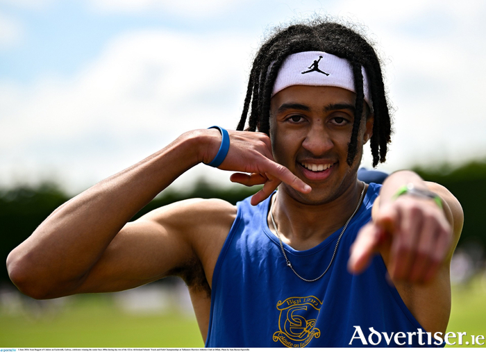 Irish Schools Track and Field 400m champion Sean Doggett.