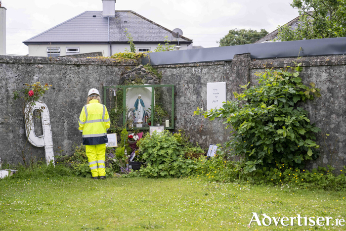 The Office of the Director of Authorised Intervention, Tuam (ODAIT) staff at the former Mother and Baby institution in Tuam, Photo:Andrew Downes, xposure
