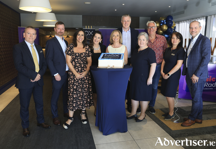 The Nox team celebrating their milestone.