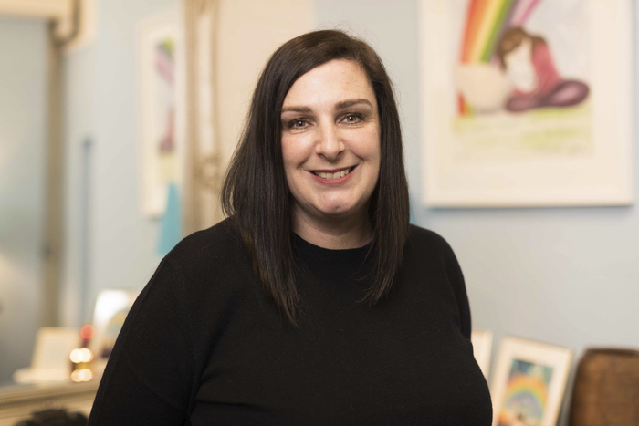 Aimee Keller, owner of Peaceful Paws. Photograph by Eamon Ward.