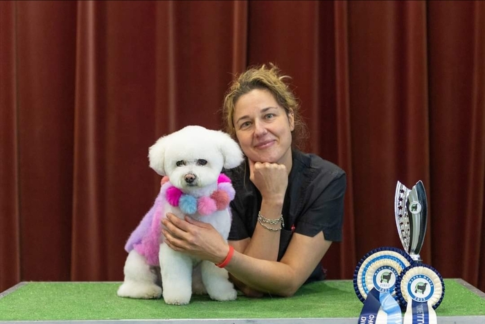 Founder of The Groom Room, Daniella Szitas.