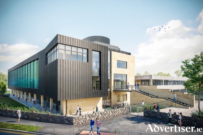 Artist’s impression of new Atlantic Technological University (ATU) building planned for Galway campus.