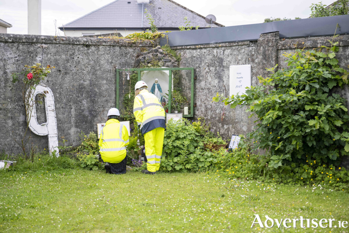 The Office of the Director of Authorised Intervention, Tuam (ODAIT) staff at the former Mother and Baby institution in Tuam, Co Galway, Ireland. Photo: Andrew Downes, xposure
