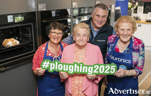 From left: Mary D&#039;Arcy national president ICA;
Eileen Brennnan National Ploughing Association;
Robert Kennedy, national training manager Euronics; and Anna May McHugh, managing director and secretary, National Ploughing 
Association at the launch of the 2025 National Brown Bread Baking competition, sponsored by Euronics and supported by NPA and ICA. Photo: Gareth Chaney.