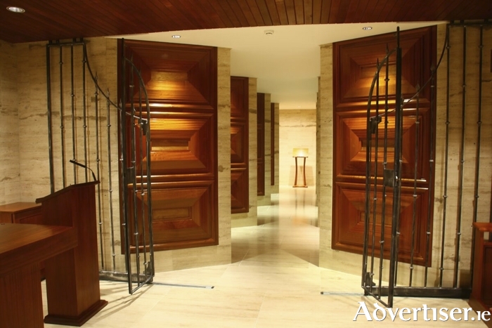 The crypt beneath Galway Cathedral. Photo:-Mike Shaughnessy