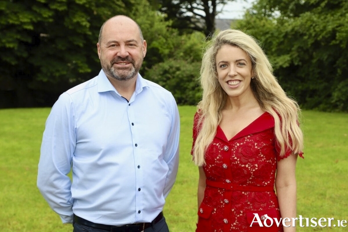 Joe O’Donovan and CEO of Platform94, Marie Donnellan Photo by Brian Harding