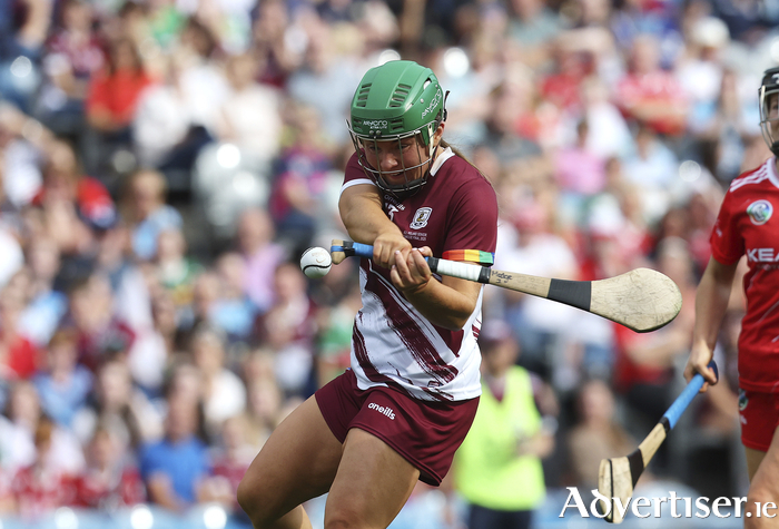 Mairead Dillon fires home the crucial goal.