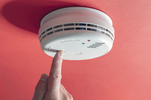 Smoke alarms are the most important piece of fire safety equipment for the home.
