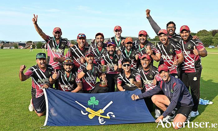 County Galway win first ever National Cup title. (Photo: Cricket Ireland)