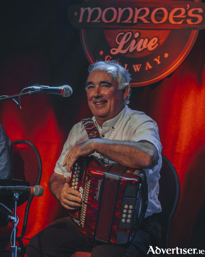 Galway button accordion player, Gerry Hanley.