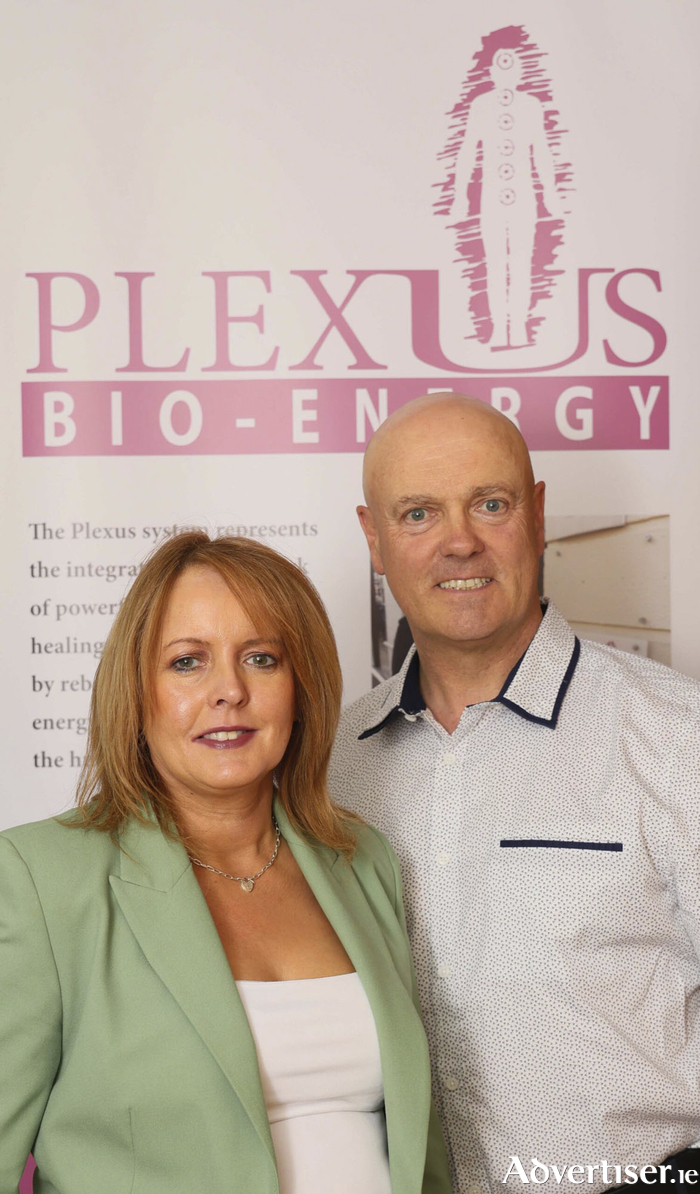 Tina Forkan and Michael O'Gara of Plexus Bio Energy Galway. Photo:- Mike Shaughnessy