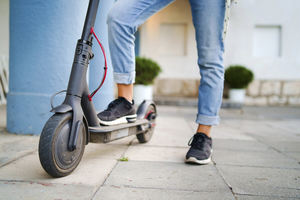 Some electric kick scooters can exceed 30kmph