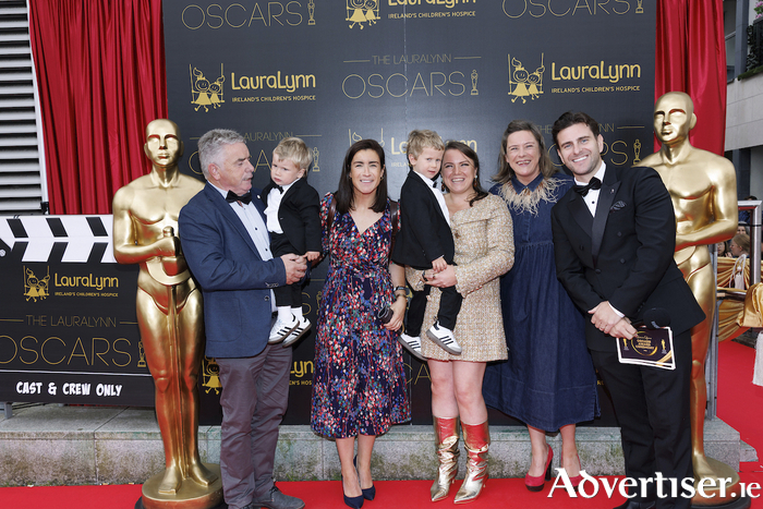 Lorcan’s family joined others at the event in Dublin.