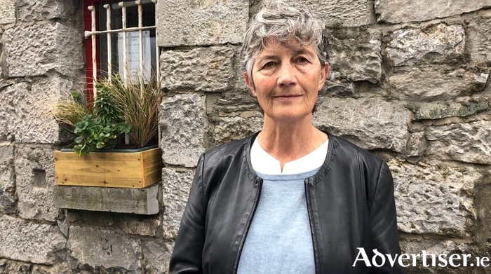 Catherine Connolly in Galway city