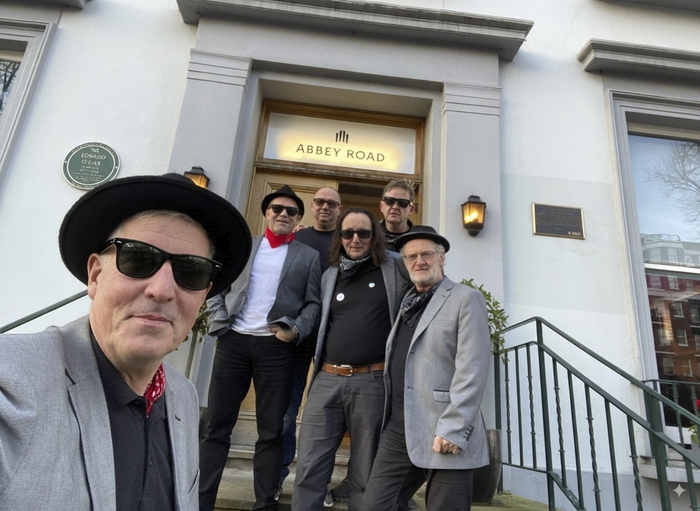 The Opacas at Abbey Road Studios in London