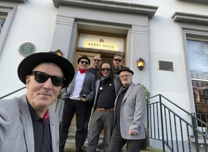 The Opacas at Abbey Road Studios in London