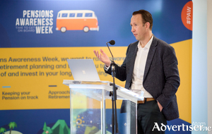  Feargal McKenna, head of corporate, Moneycube.ie, co-founder of Pensions Awareness Week.