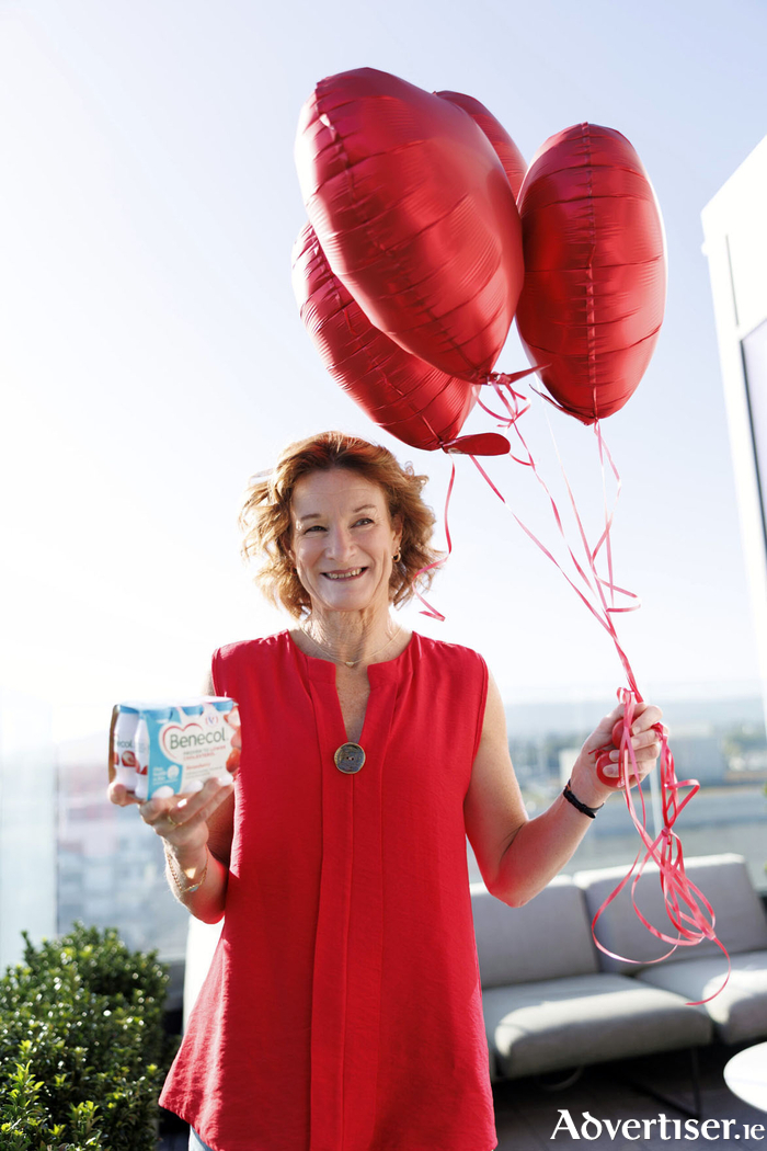 Let’s Talk Numbers this World Heart Day as Sonia O’Sullivan teams up with Benecol. Picture Andres Poveda