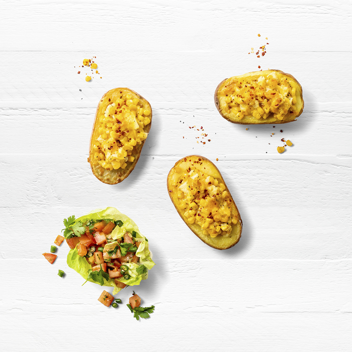 This Mexican-style stuffed potato skins recipe is the perfect way to honour the humble spud for this National Potato Day. 