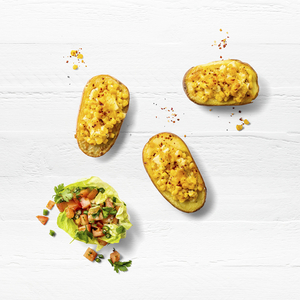 This Mexican-style stuffed potato skins recipe is the perfect way to honour the humble spud for this National Potato Day. 