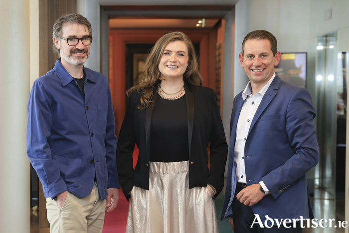 Charlie Wilhelm, Dr Liz McGloughlin and Michael Gilmore of Tympany Medical.