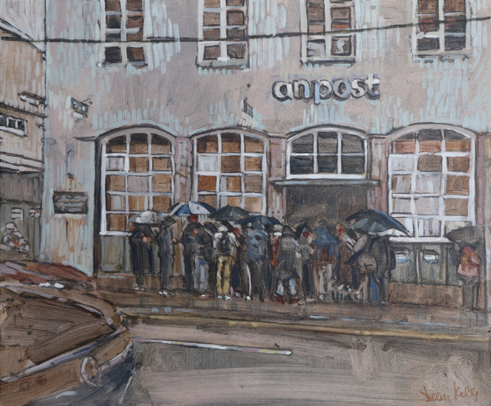 Damp Dole Day , GPO, Eglinton Street, Galway (2025) by Dean Kelly
