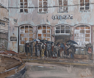 Damp Dole Day , GPO, Eglinton Street, Galway (2025) by Dean Kelly