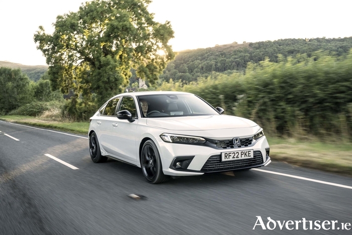 The new Honda Civic e:HEV is priced at €48,995.