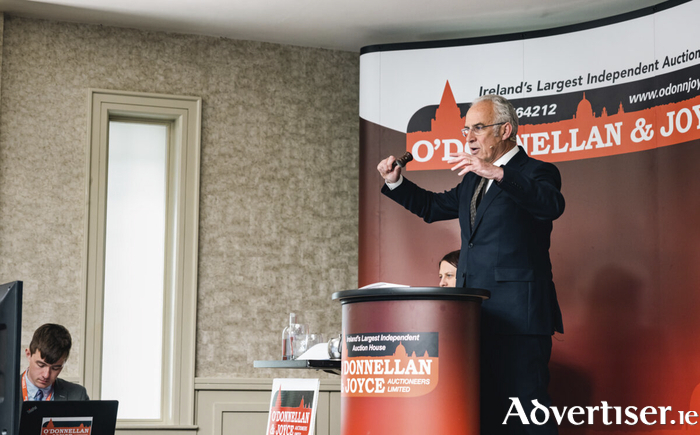 Colm O’Donnellan in action.