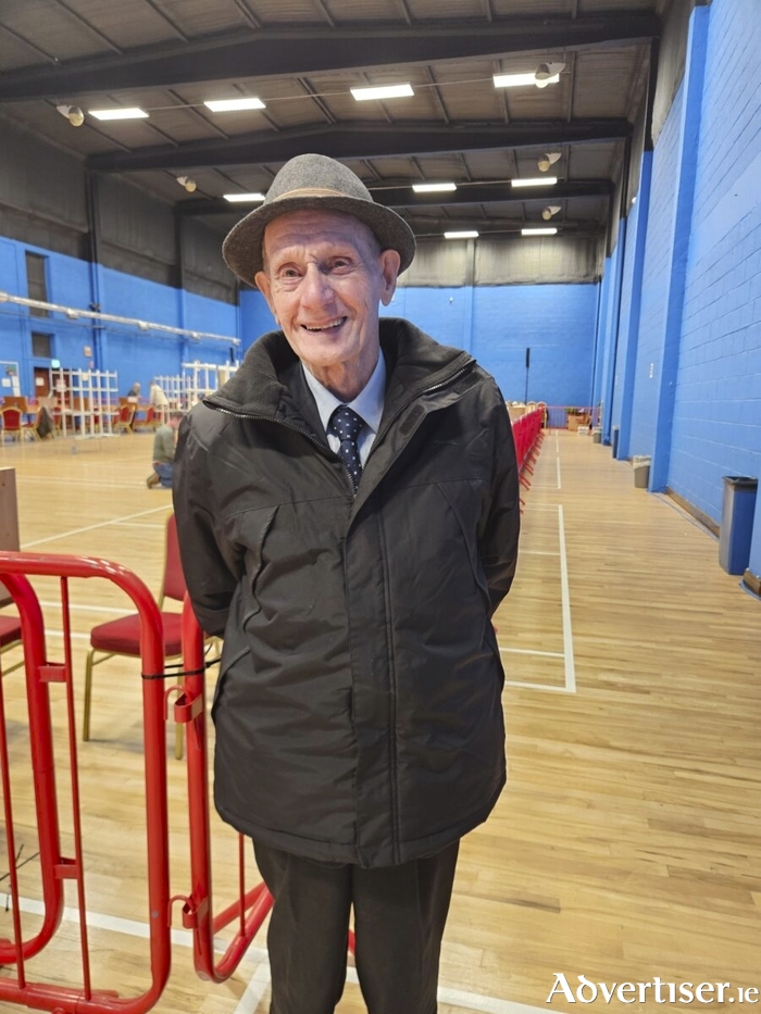 Michael Gilligan (88) has been a FF member in Galway for 72 years (Photo: Maxim Kelly)