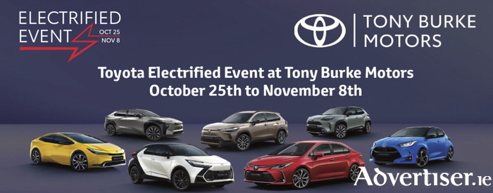 The full Toyota range available at Tony Burke Motors.