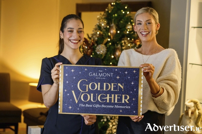 The Galmont Hotel & Spa is thanking people who support local this Christmas by rewarding anyone who buys a gift voucher from the hotel with the chance to win one of nine golden tickets. One will be given away every week from 10th November right through to 22nd December and entitles each lucky winner to a surprise luxury experience, from delicious dining experiences to overnight stays.  www.thegalmont.com
