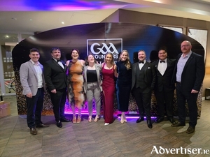 From left: Cathal Crevan, Joe Naughton, Jessie Pereira, Cat Carty, Clodagh Naughton, Edel Hall, Jay Hall, Ili Tuimauga, Gavin Mulhall. 
