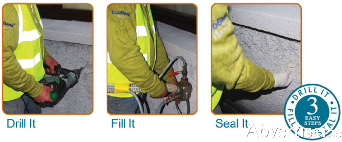 West Coast Insulations enhance home insulation by injecting EcoBead Platinum Bonded Bead into cavity walls and installing Knauf Rolled mineral wool in attics for improved heat retention and efficiency.