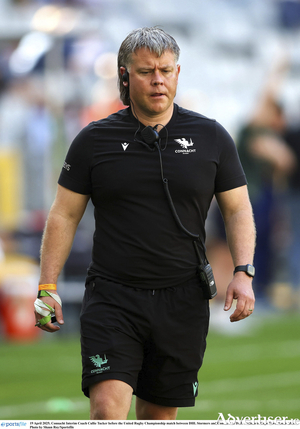 Connacht interim coach Cullie Tucker before the United Rugby Championship match between DHL Stormers and Connacht at DHL Stadium in Cape Town, South Africa. 
(Photo by Shaun Roy/Sportsfile)