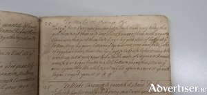 Parsnip pye recipe from manuscript MS 51,643 in the National Library of Ireland