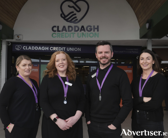 Staff of Claddagh Credit Union, Westside.