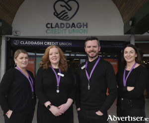 Staff of Claddagh Credit Union, Westside.