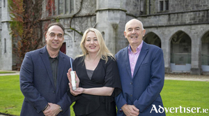 Tamas Jager, Principal R&amp;D Engineer, Spiorad Medical; Judi O&lsquo;Malley, Co-founder and CEO, Spiorad Medical; and Einne Curran, Business Development Manager, University of Galway.  (Photos &ndash; credit: Andrew Downes, Xposure.)