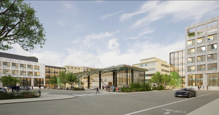 Drawings of the potential future works at UHG. 