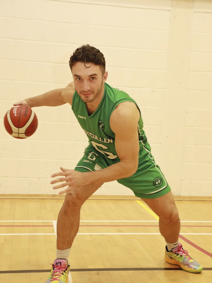 Maigh Cuilinn's Grant Olsson scored 24 points against Team North West last weekend. (Photo: Sean Lydon Photography).