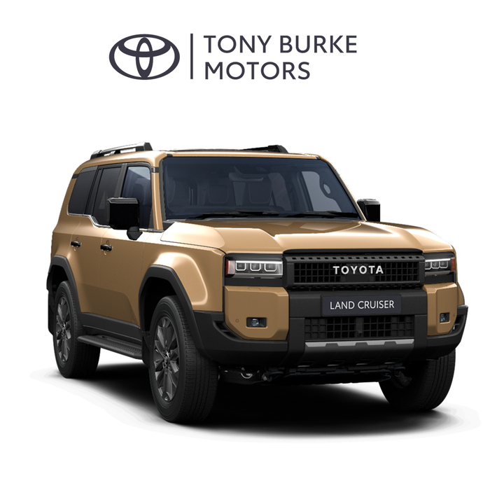 The Toyota Land Cruiser available at Tony Burke Motors.
