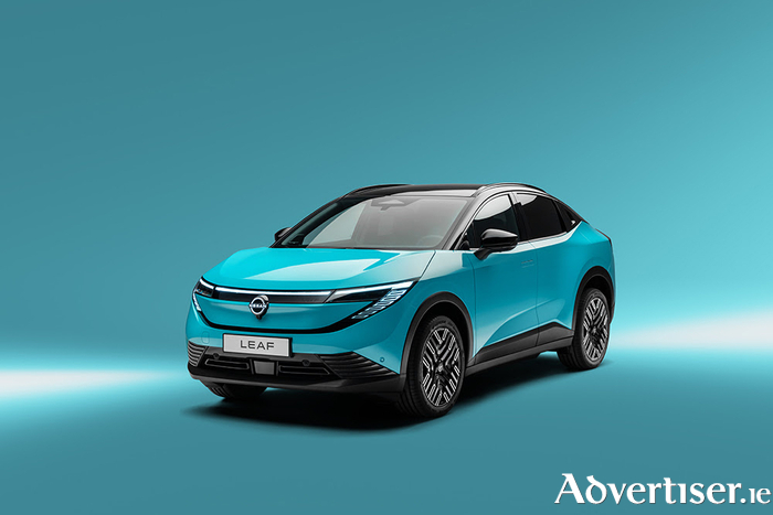 The new Nissan Leaf will arrive in Irish showrooms in February 2026.